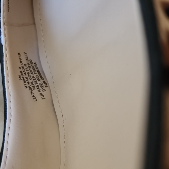 Marc Fisher Leopard Print, 2.5" Heels. NWOT. Sz 9. Beige Multi. - Picture 5 of 6